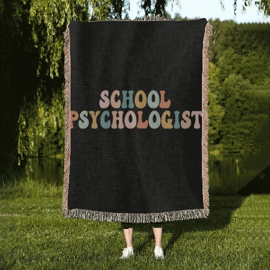 School Psychologist Gift Woven Blankets
