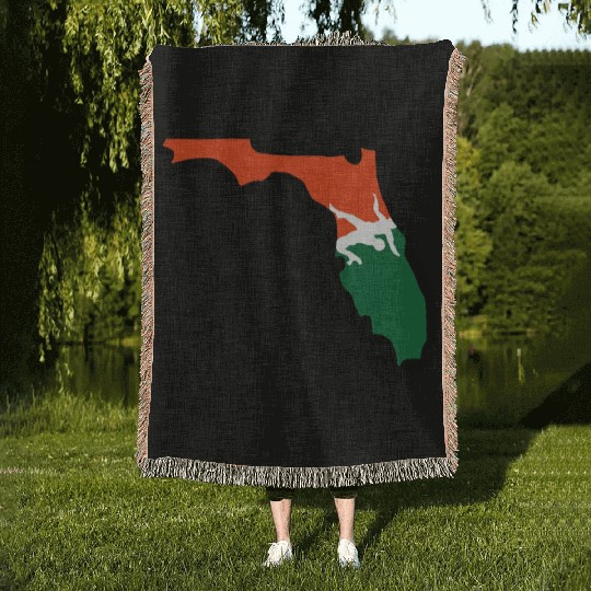 Florida Wrestling Woven Blankets