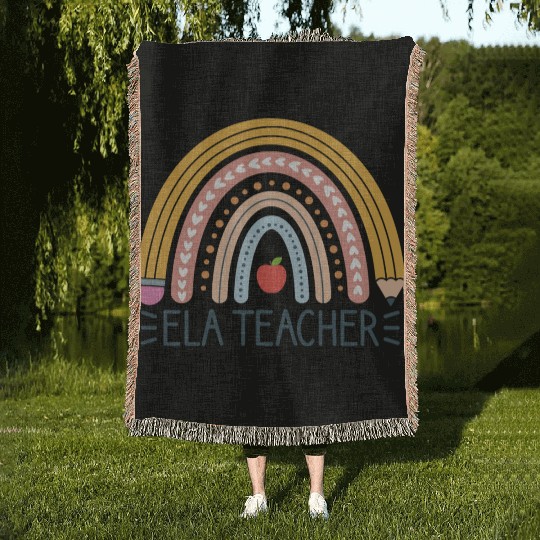 English Language Arts ELA Teacher Appreciation Woven Blankets