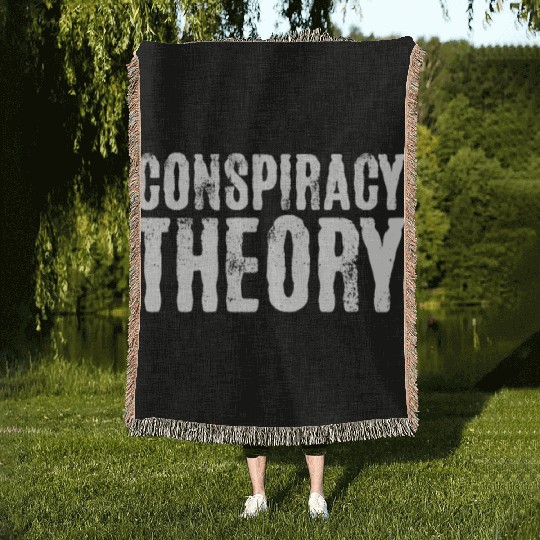 Conspiracy Theory Woven Blankets