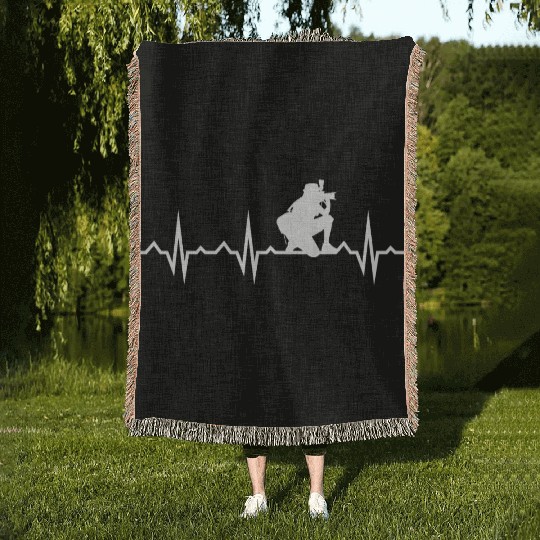 Funny Camera photography quote gift Woven Blankets