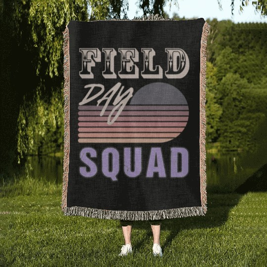 FIELD DAY SQUAD Woven Blankets