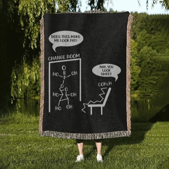 Chemistry Student - Science Teacher Chemist Woven Blankets