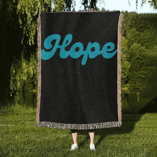 HOPE Unisex retro design for Woven Blankets , Stickers,