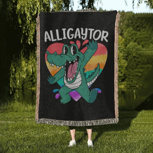 Gay Rights Rainbow Pride Month LGBTQ Gay Pride Woven Blankets