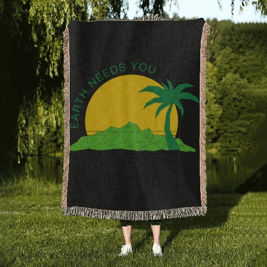 World Environment Day Woven Blankets