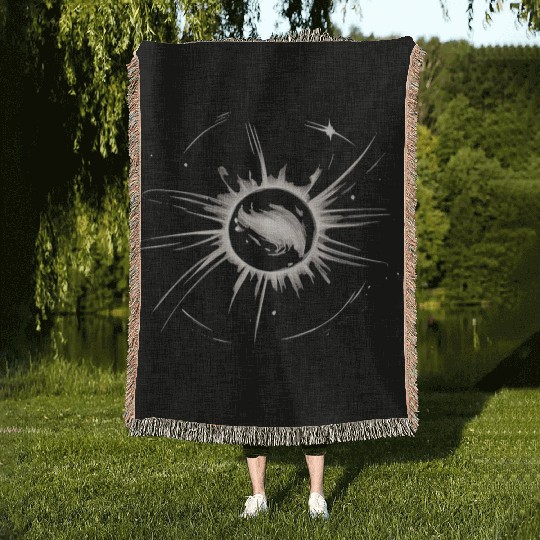 Planet Woven Blankets