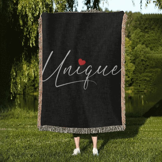 Unique Girl Or Boy Soulmate S Cute Valentines Woven Blankets