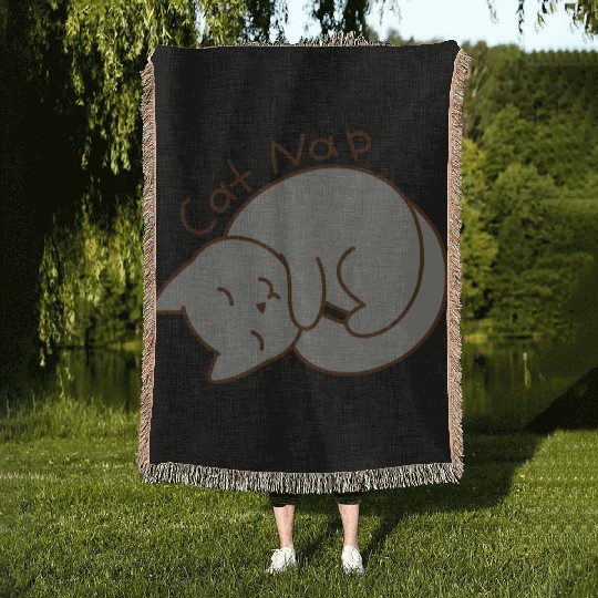 Cat Nap Woven Blankets