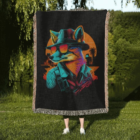 Sir Fox Woven Blankets