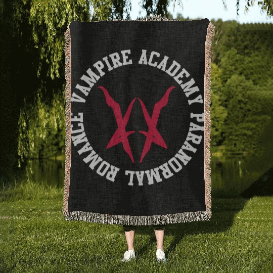 Vampire academy Woven Blankets