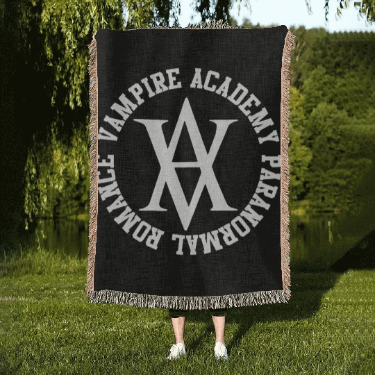 Vampire academy Woven Blankets