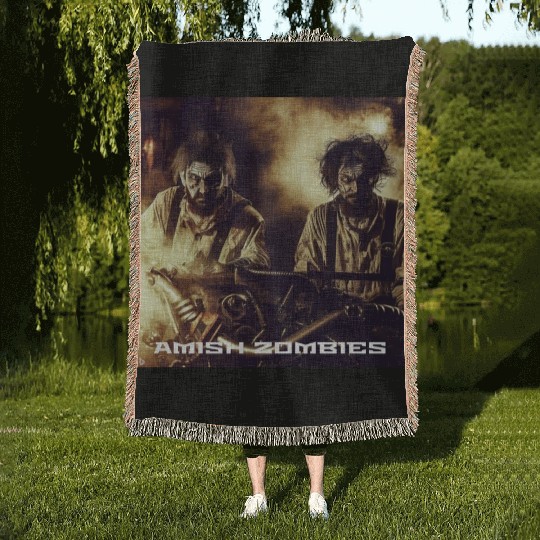 AMISH ZOMBIES #1 Woven Blankets