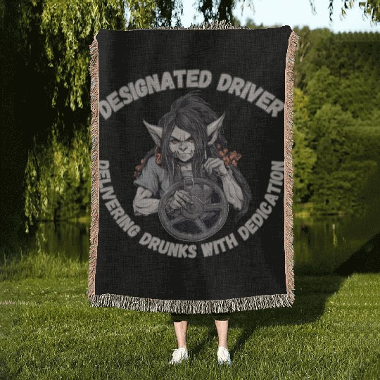 Designated Driver, Delivery Woven Blankets