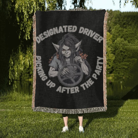 Designated Driver, Party Woven Blankets