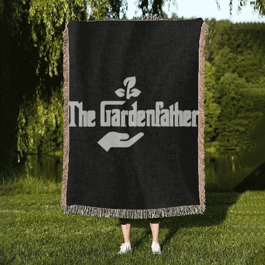 Garden Father Woven Blankets