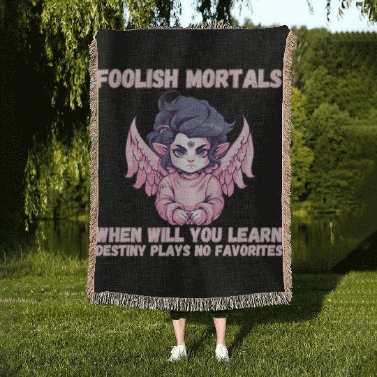 Foolish Mortals, Destiny 02 Woven Blankets