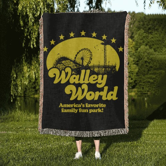 Walley World Tourist Woven Blankets