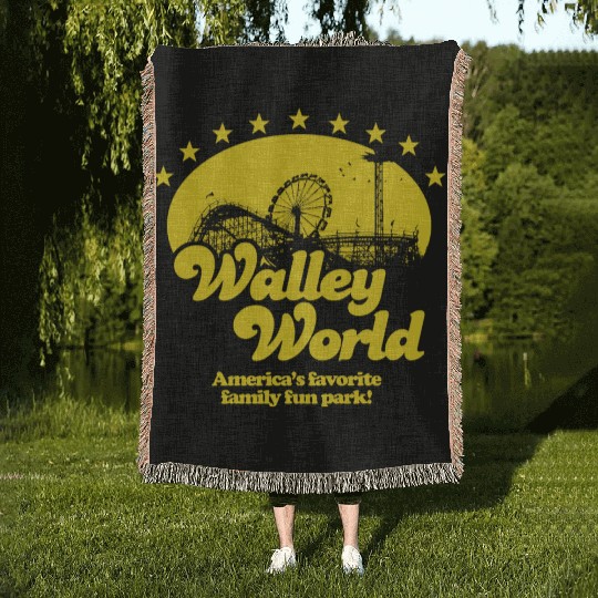 Walley World Tourist Woven Blankets
