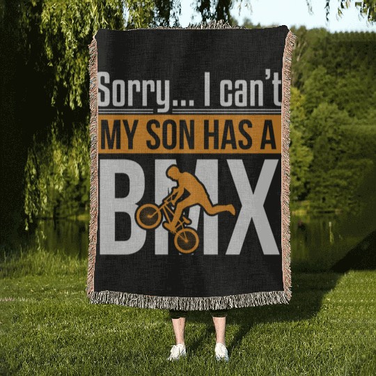 Funny Cycling Lover - Expert Street Bike Bmx S Woven Blankets