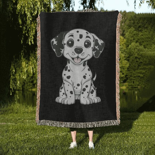 Dalmatian Woven Blankets