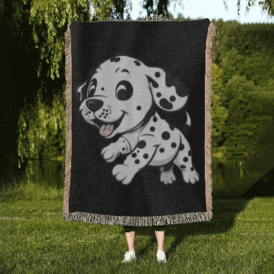 Dalmatian Woven Blankets