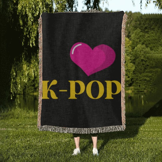 K-Pop K-drama Korean Music KPop Kdrama Gift Woven Blankets