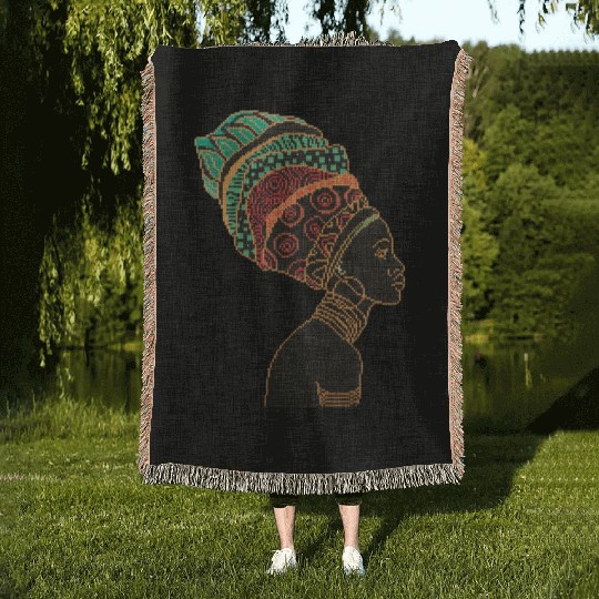 African Women Woven Blankets