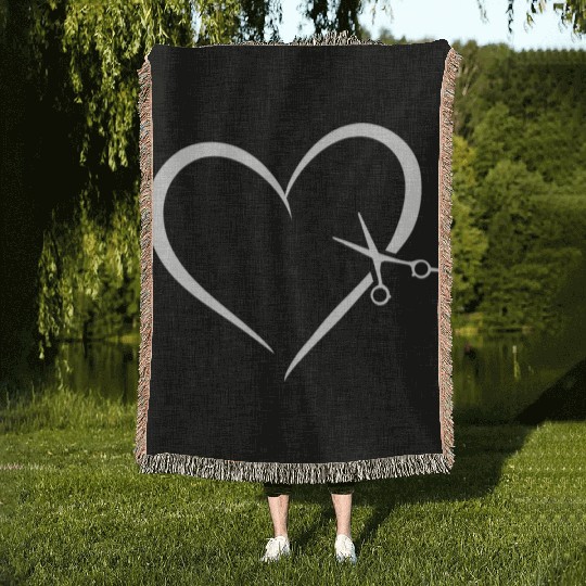 Hairstylist Love Woven Blankets