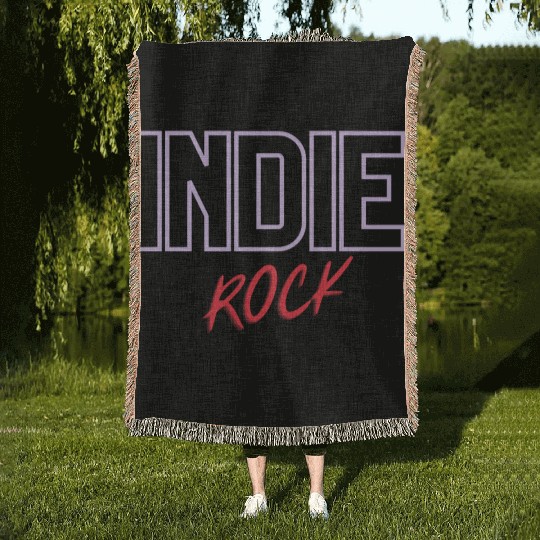Indie Rock Woven Blankets