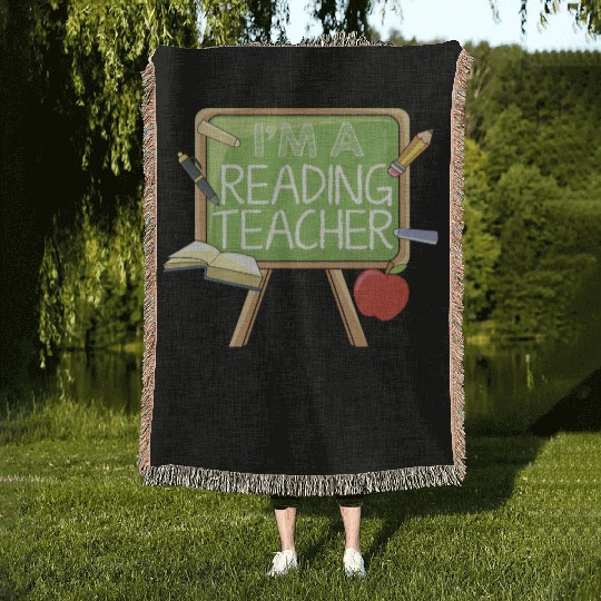 Reading Teacher Woven Blankets