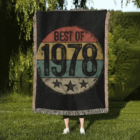 Circular Best Of 1978 44 44Th Woven Blankets