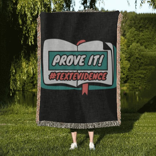Reading Teacher Prove It Text Evidence Woven Blankets