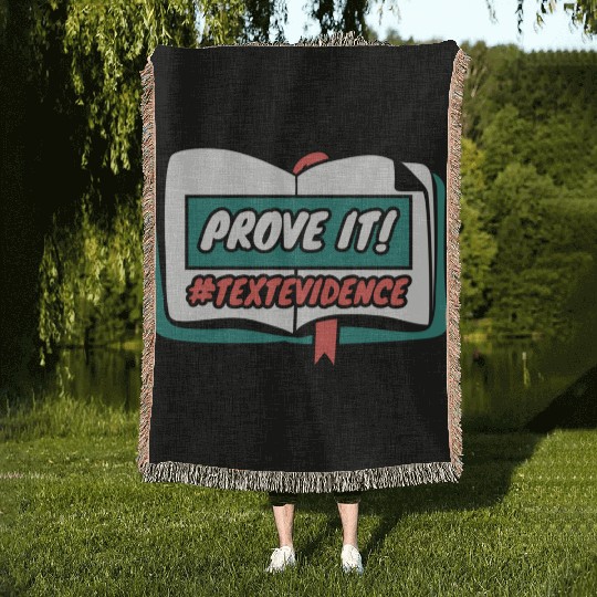 Reading Teacher Prove It Text Evidence Woven Blankets