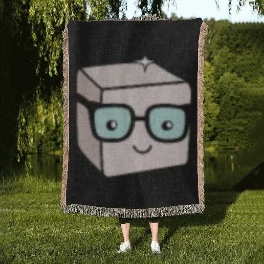 Sweet Sugar Sugar Cube Pocket Design Woven Blankets