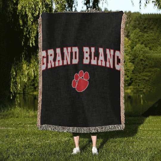 Grand Blanc High School Bobcats Woven Blankets