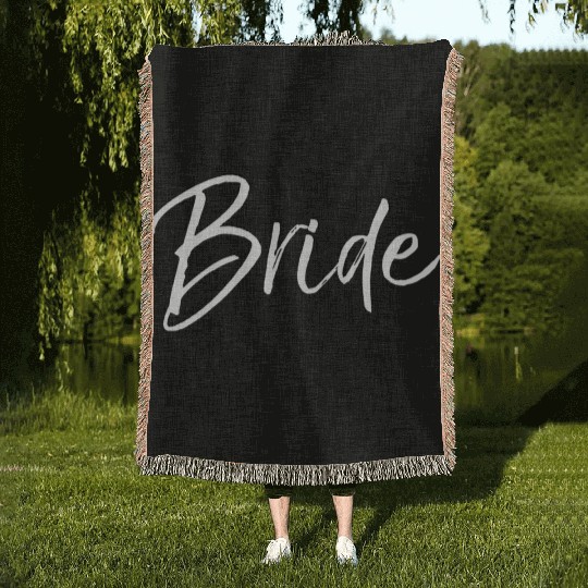 Getting Ready Bride Groom Wedding Bride Woven Blankets