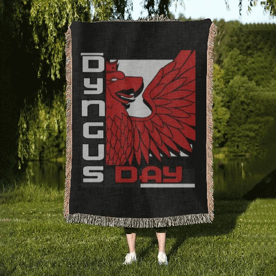 Dyngus Day Polish Eagle Poland Pride Woven Blankets