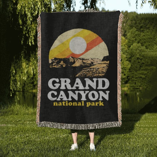 Grand Canyon Eighties Woven Blankets