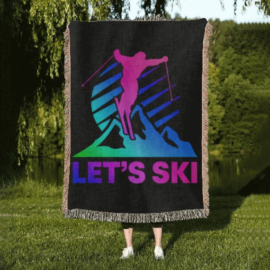 i 80S 90S iing Woven Blankets