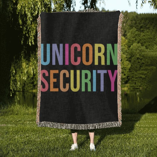 Uorn Security Dad Mom Daughter Woven Blankets
