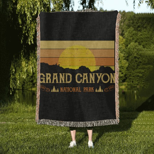 Grand Canyon National Park Woven Blankets