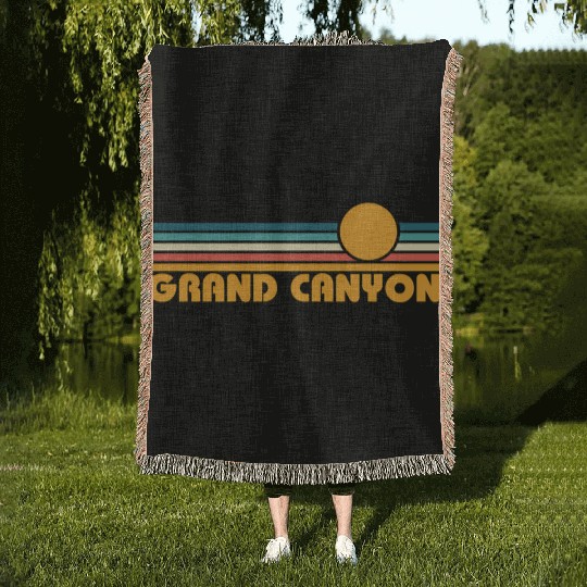 Grand Canyon Sunset Woven Blankets