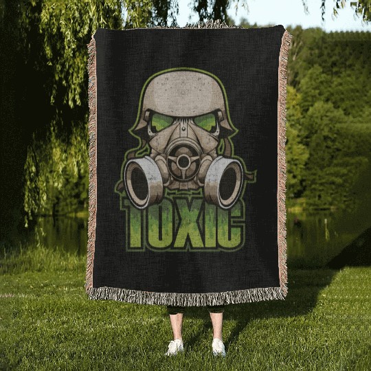 Toc Green Military And Safety Gas Woven Blankets