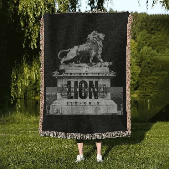 Lion Woven Blankets
