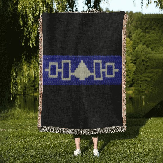 Haudenosaunee Iroquois Native Indigenous Bead Woven Blankets