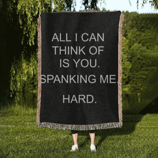 Bdsm Abdl Kinkster Spank Me Daddy Submissive Kink Woven Blankets