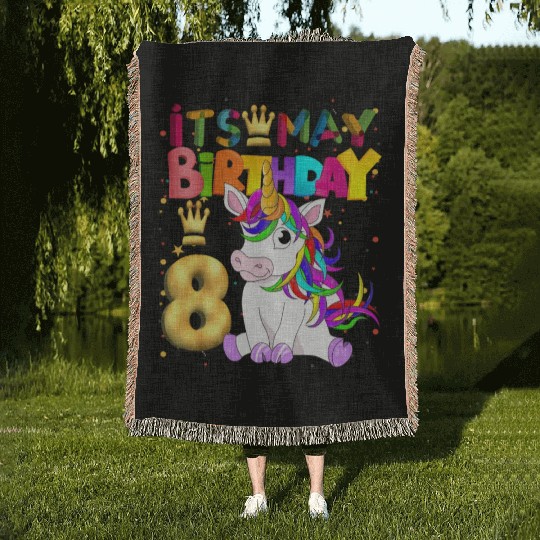 Uorn Party Animal 8Th Uorn Woven Blankets