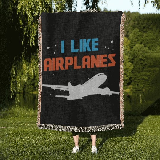 Aerospace engineer like airplanes rocket scientist Woven Blankets