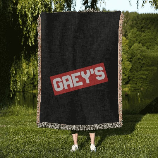 EAT SLEEP GREY S REPEAT Woven Blankets